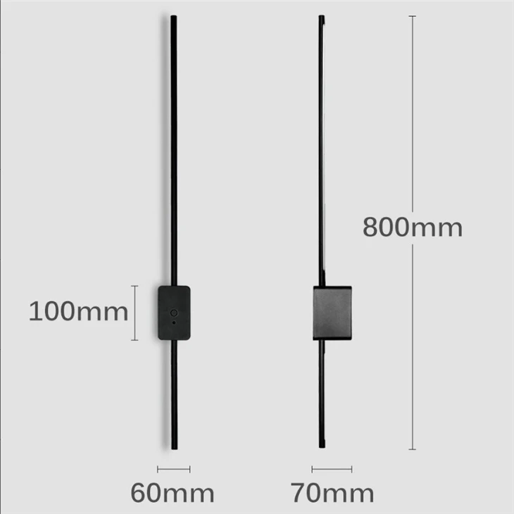 Dimmable Wireless Battery Operated Wall Sconce